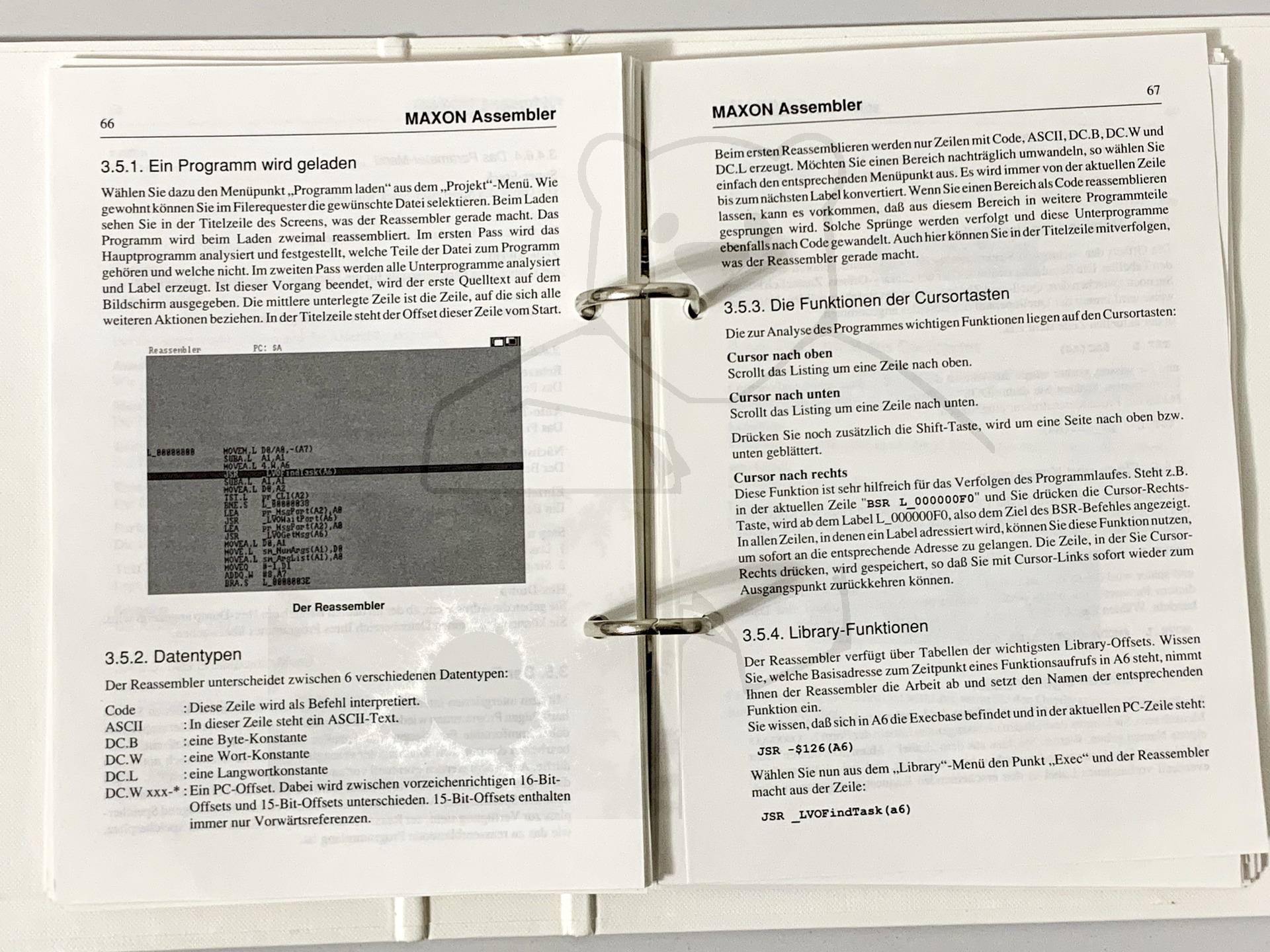 Maxon MaxonASM Assembler V1.1 - Handbuch